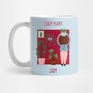 Crazy Plant Lady Mug